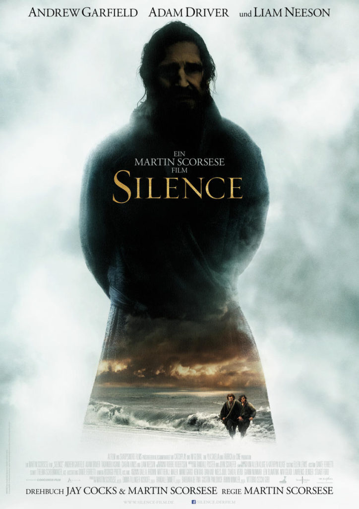 silence filmplakat liam neeson